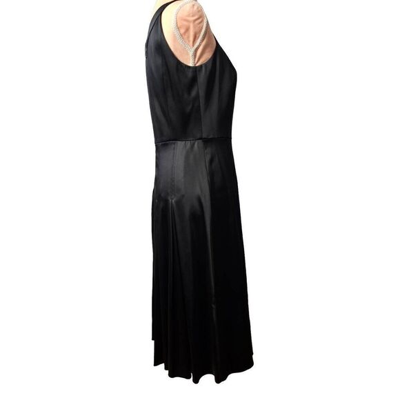 Calvin Klein Satin Pleated Dress - Picture 3 of 6